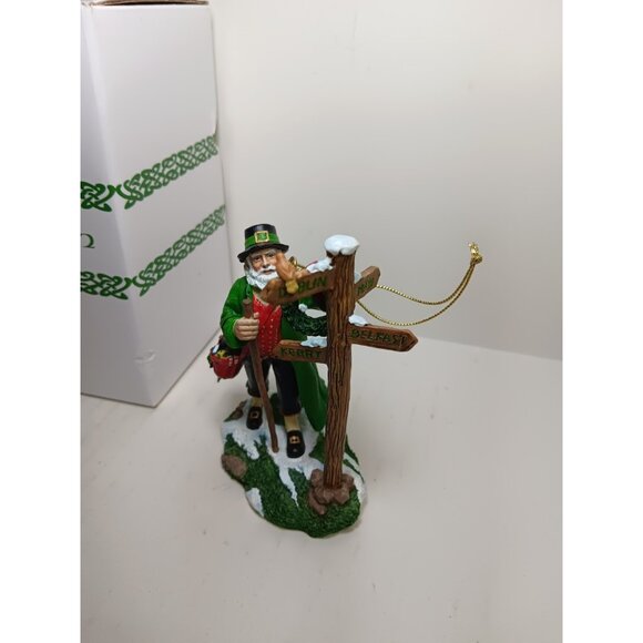 Vtg Pipka Irish Santa Collection Emerald Isle Limited Edition #11526 - Picture 3 of 7